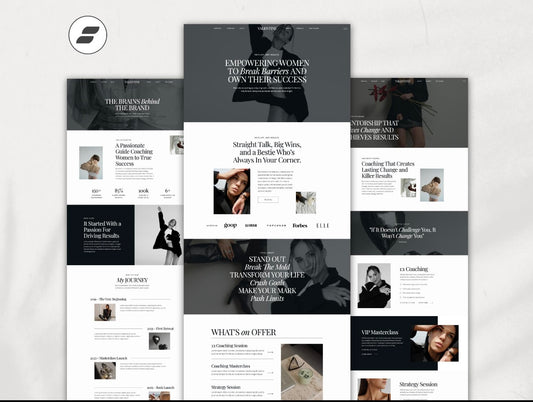 Valentine – A Luxury Showit Website Template for Coaches & Freelancers