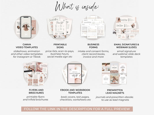 Ultimate Business Branding Kit – 1000+ Canva Templates for Social Media & Business Marketing